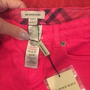 COPY - New authentic Burberry hot pink jeans